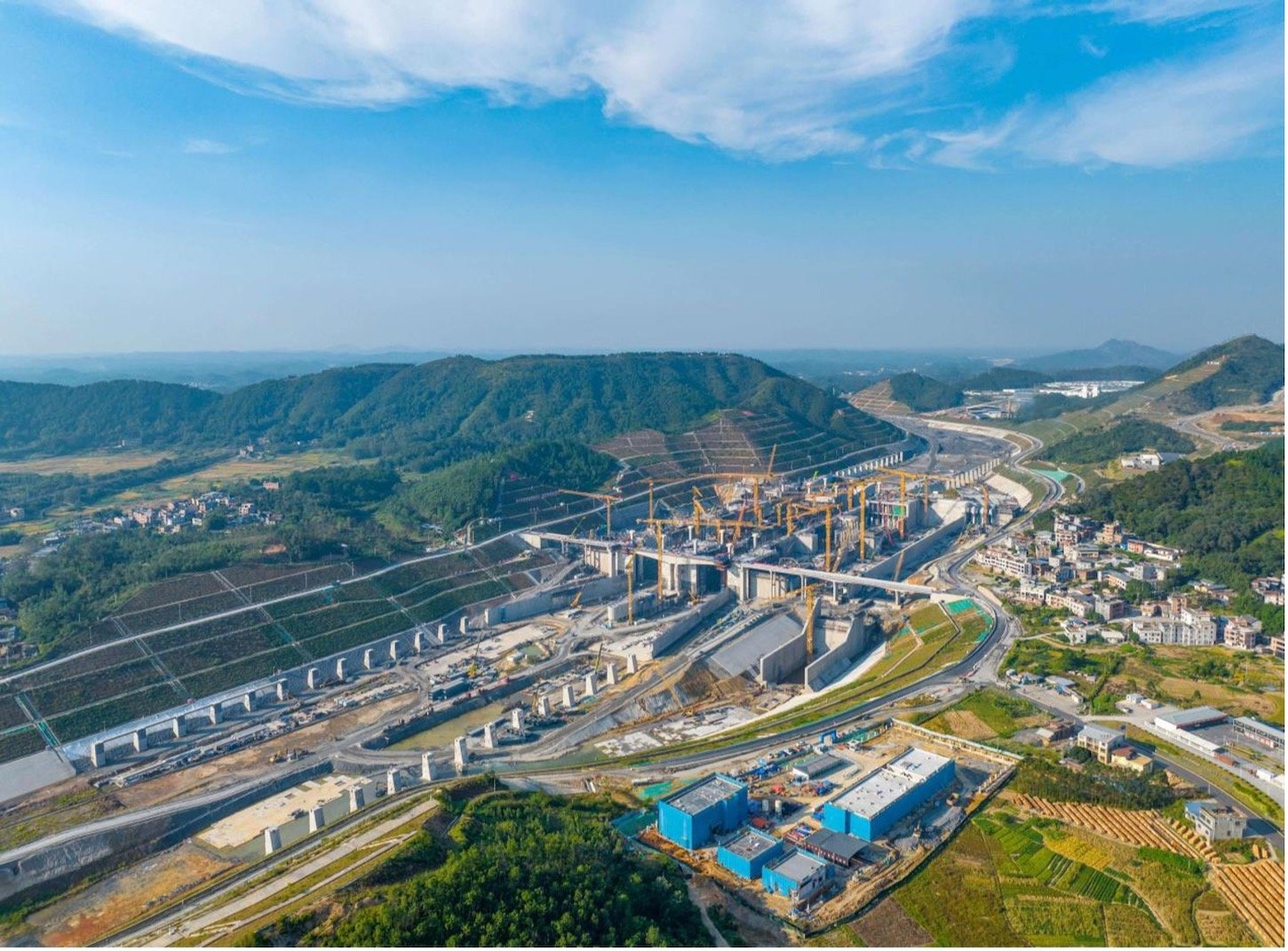 Pinglu Canal Construction – due for completion July 2026